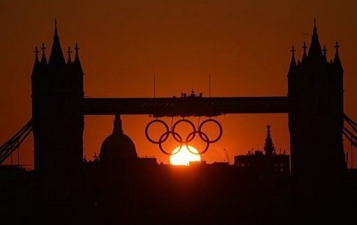 Olympic sunset