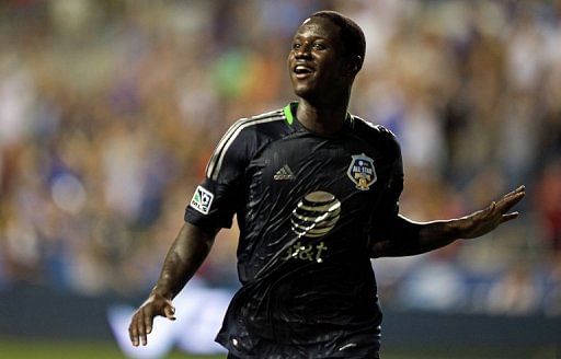 MLS All-Stars&#039; Eddie Johnson was the hero with the winning strike in the 91st minute