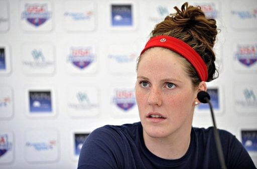 US swimming sensation Missy Franklin is aiming to lift the spirits of her traumatised Colorado home town