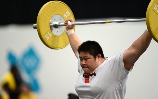 China&#039;s Zhou Lulu is world champion and world record holder in weightlifting&#039;s 75kg+ division