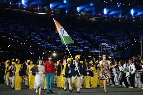 India have protested to Olympic organisers after a mysterious woman gatecrashed their squad at the opening ceremony