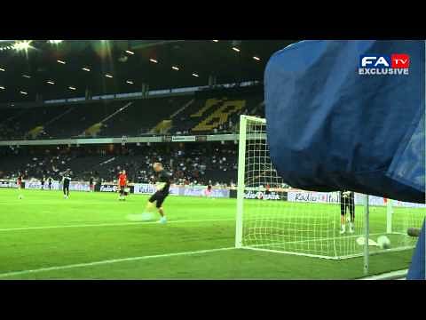 VIDEO: Adam Johnson stunning goal in England training