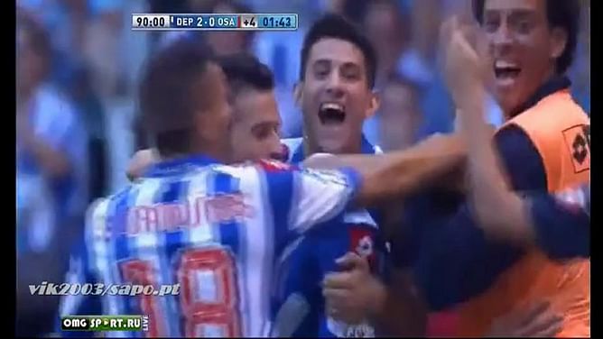 VIDEO: Deportivo La Coruna 2-0 Osasuna