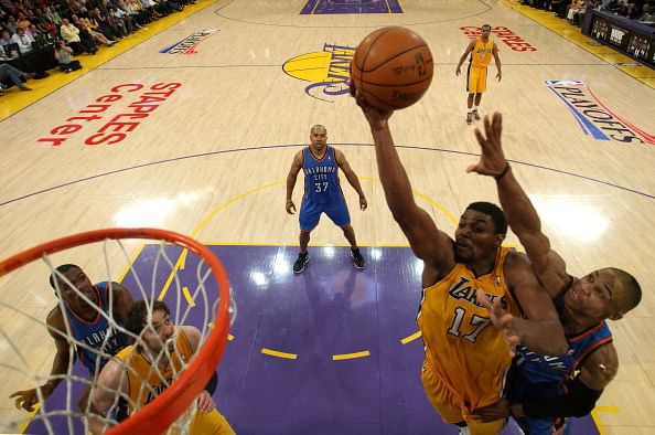 Oklahoma City Thunder v Los Angeles Lakers - Game Four