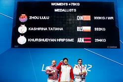 I'm closing in on world-beater Zhou: Russian weightlifter