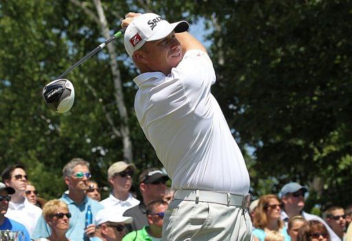 Former PGA Reno-Tahoe Open winner, John Rollins, pictured in June