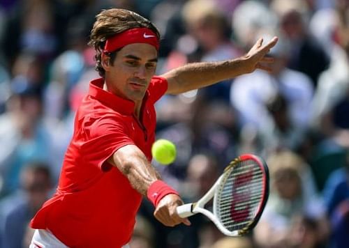 Switzerland's Roger Federer