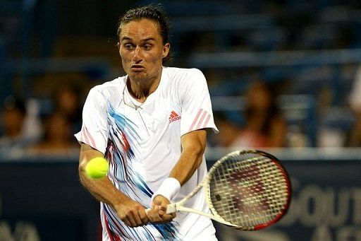 Alexandr Dolgopolov, ranked 25th in the world, denied Tommy Haas a ninth career title in the US