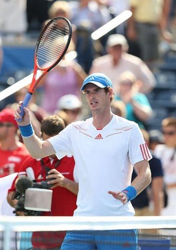 Andy Murray only arrived in Canada on Tuesday from London