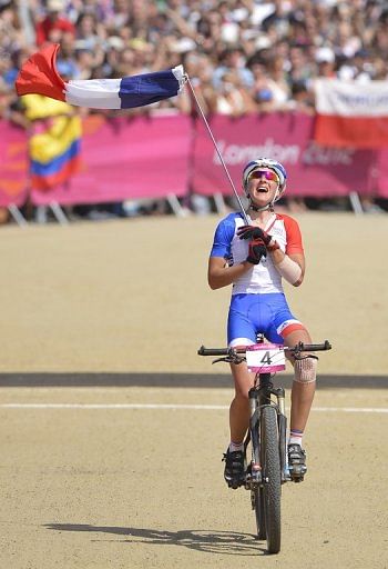 Julie Bresset on Saturday capped an extraordinary year by storming to victory to claim her maiden Olympic title