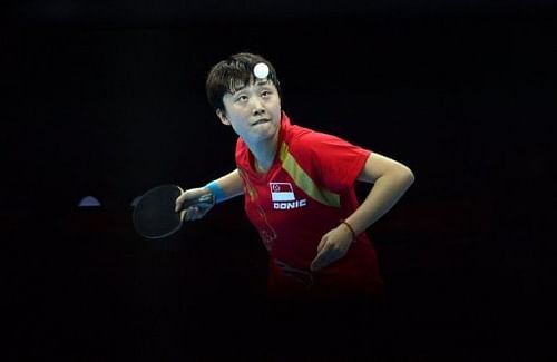 Feng Tianwei ended Singapore's half-century wait for an individual medal with bronze in the women's table tennis