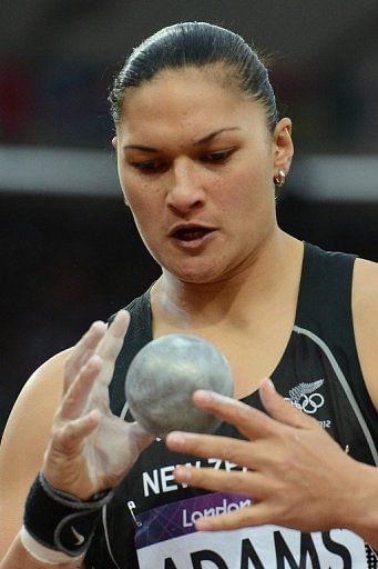 The gold now goes to New Zealand&#039;s Valerie Adams