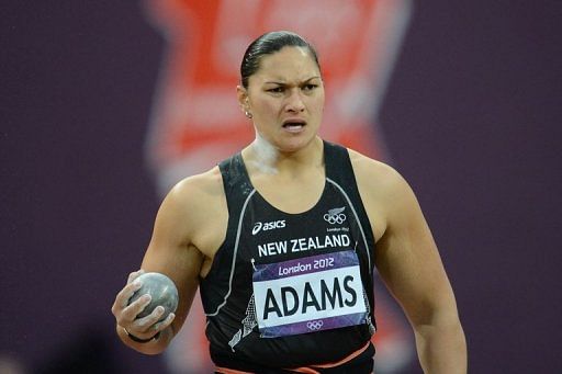 Valerie Adams said she felt cheated by not receiving the gold medal in front of the London crowds