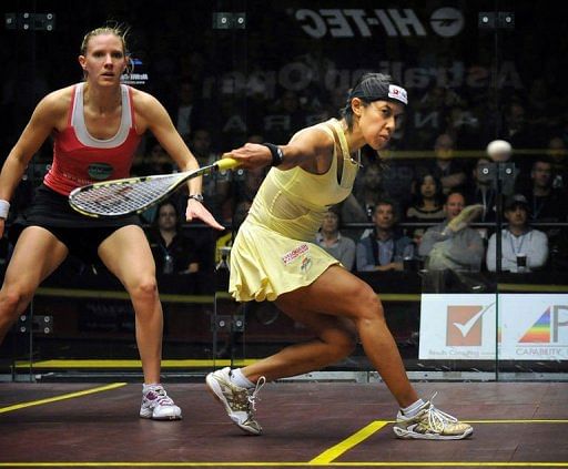 Malaysia&#039;s Nicol David came out firing in the second game