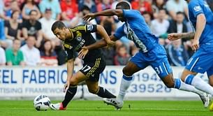 Hazard makes dream debut as Chelsea sink Wigan