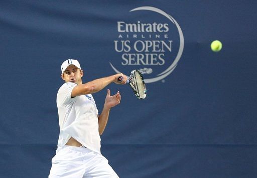 Andy Roddick,  winner of the hardcourt title in Atlanta last month, recorded his 20th match win of the season