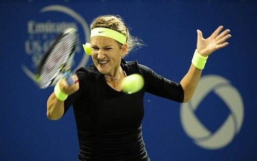 World No. 1 Victoria Azarenka of Belarus