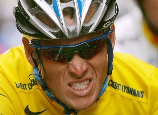 Lance Armstrong became a cycling champion after beating cancer