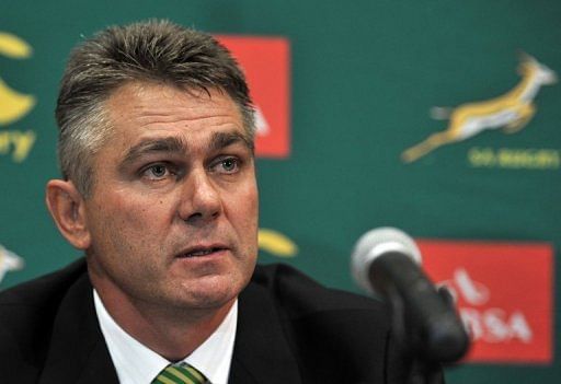 South Africa rugby coach Heyneke Meyer admits his team is 