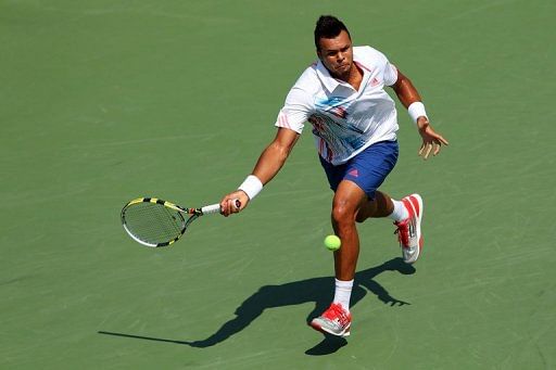 Jo-Wilfried Tsonga of France