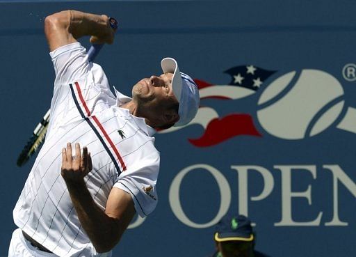 Andy Roddick of the US