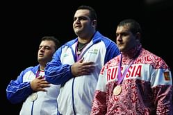Russia unhappy at not winning weightlifting gold
