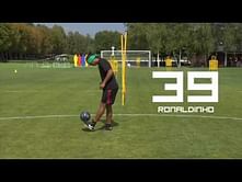 Video: Ronaldinho's goofy grin invisible