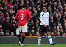 Will Luis Suarez shake hands with Patrice Evra?