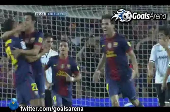 VIDEO: Barcelona 1-0 Valencia