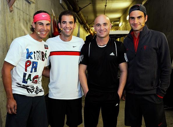 From Gonzales-Laver-Borg to Sampras-Federer-Nadal: Freak of history