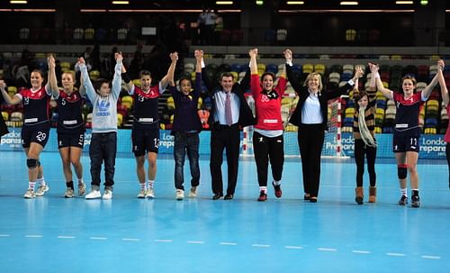 London Handball Cup: Day One - LOCOG Test Event for London 2012