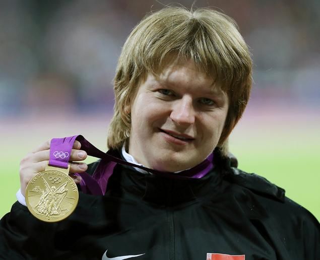 Belarus shot putter Ostapchuk banned for one year