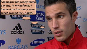 RVP trolls English national team
