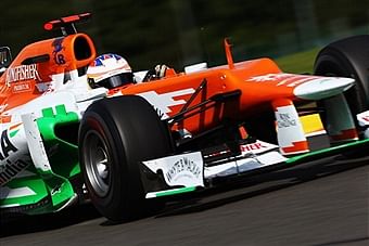 Podium not in sight of Force India, says di Resta