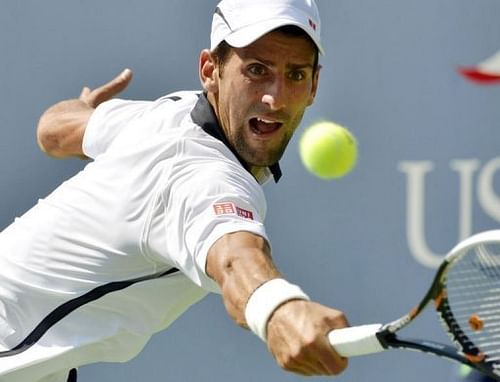 Djokovic never faced a break point and won 90 percent of his first-serve points