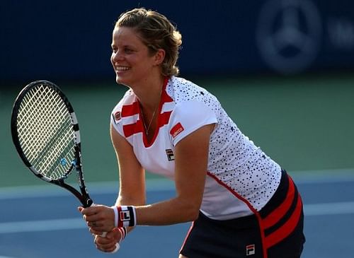 Kim Clijsters' final shot as a tennis player was a netted forehand