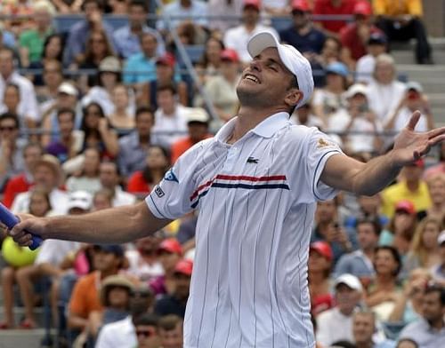 Andy Roddick of the US