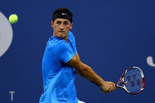 Bernard Tomic exited from the US Open at the hands of Andy Roddick, prompting allegations that he was not trying