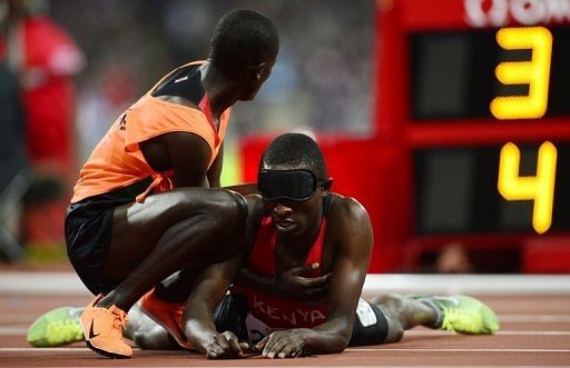 137 world records were set in the first week of the Paralympics, including by Kenya&#039;s Samwel Mushai Kimani (R)