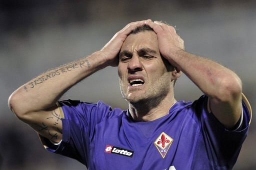 Christian Vieri was paid one million euros in compensation over the spying row