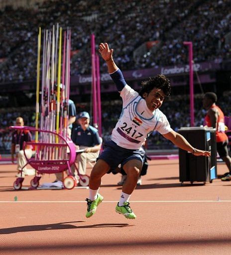 Iraq&#039;s Naas claimed  the silver medal for javelin throw