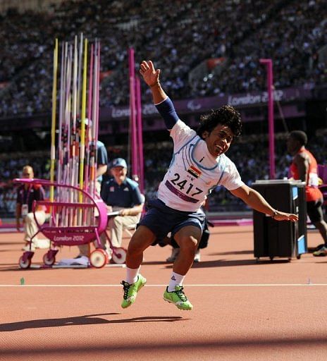 Iraq's Naas claimed the silver medal for javelin throw