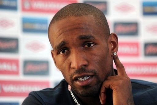 England forward Jermain Defoe