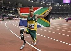 Pistorius shines as Games near end