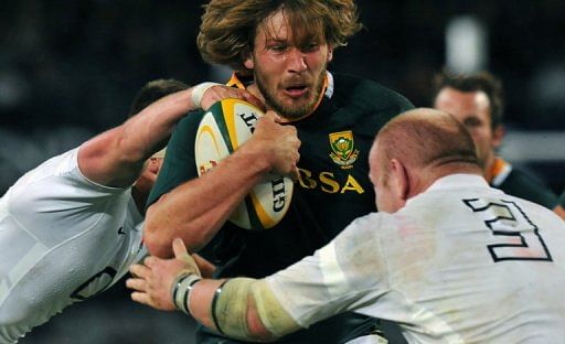 The Springboks led 13-3 at one stage in the first half on Saturday but the Wallabies came from behind to win 26-19
