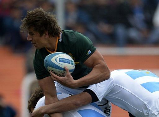 South Africa&#039;s Springboks lock Eben Etzebeth