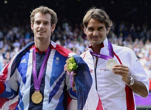 Murray says Federer, Djokovic best players of 2012