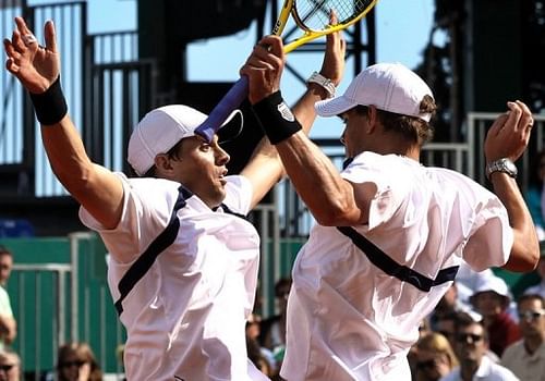 The US Davis Cup team have the best current doubles team in the world, the Bryan brothers