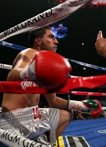 Josesito Lopez, of Riverside, California, was fighting for a title for the first time in his career