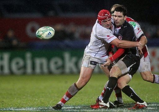 Spence (left) rose to prominence playing for Ulster Rugby